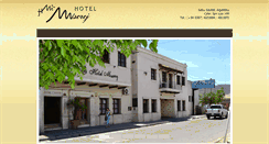 Desktop Screenshot of hotel-misoroj.com