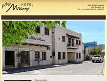Tablet Screenshot of hotel-misoroj.com